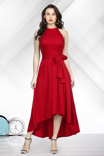 red gown with price