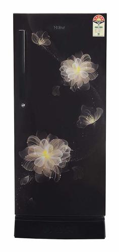 Haier 195 L 5 Star ( 2019 ) Direct-Cool Single Door Refrigerator (HRD-1955PKB-E, Black Blossom)