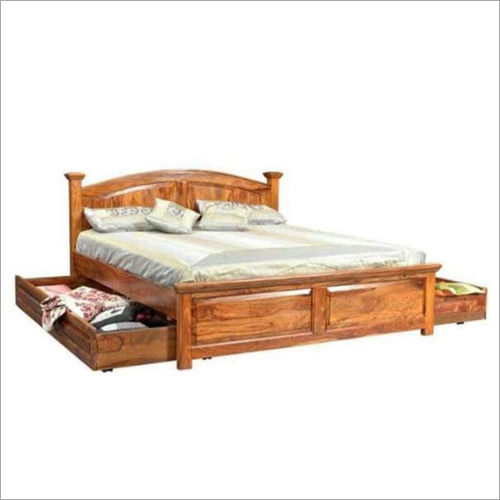 Wooden Storage Bed
