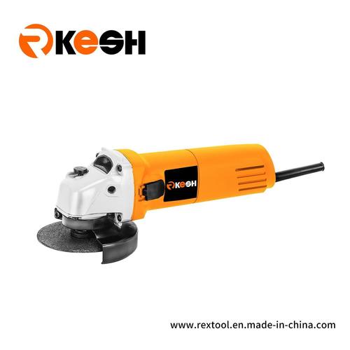 Electric Power Tools Angle Grinder - Aluminium Alloy, 100mm Wheel Diameter, 700W Power, 11000 RPM No Load Speed | Side Switch, Lock-on Switch, Soft Grip, Lightweight Design