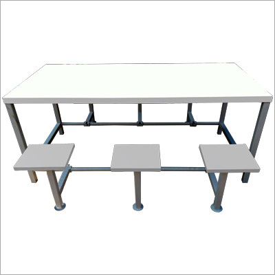 Easy To Clean Ss Canteen Table