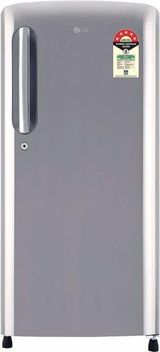 LG 190 L 5 Star ( 2019 ) Direct Cool Single Door Refrigerator(GL-B201APZY, Shiny Steel, Inverter Compressor)