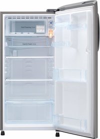 LG 190 L 5 Star ( 2019 ) Direct Cool Single Door Refrigerator(GL-B201APZY, Shiny Steel, Inverter Compressor)