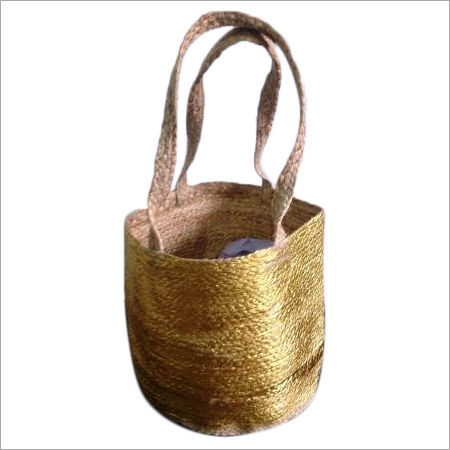 Hand Braided Jute Shopping Bag