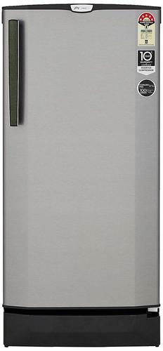 Godrej 190 L 5 Star ( 2019 ) Inverter Direct-Cool Single-Door Refrigerator (RD EPRO 205 TAI 5.2 SNY STL, Shiny Steel)
