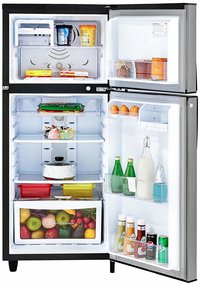 Godrej 236 L 2 Star (2019) Frost-Free Double-Door Refrigerator (R F GF 2362 PTH SLK STL, Sleek Steel)