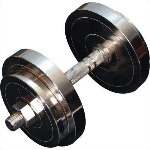 Steel Dumbbell - Durable Metal | Ideal for Biceps Exercise, Muscle Toning, Endurance Training, and Strength Gaining workouts