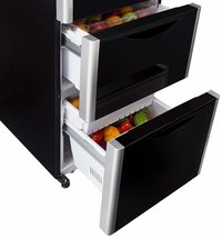 Hitachi 404 L Frost Free Multi-Door Refrigerator(R-SG38FPND, Glass Black, Inverter Compressor)