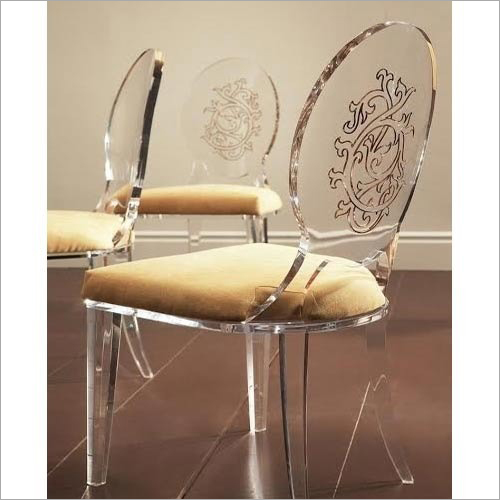 Glossy Fancy Acrylic Chair