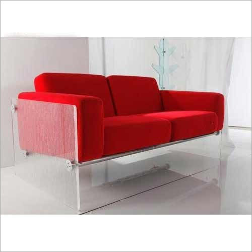 Two Seater Acrylic Sofa