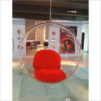 Glossy Indoor Clear Acrylic Swing