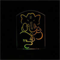 Acrylic Ganpati Led Frame