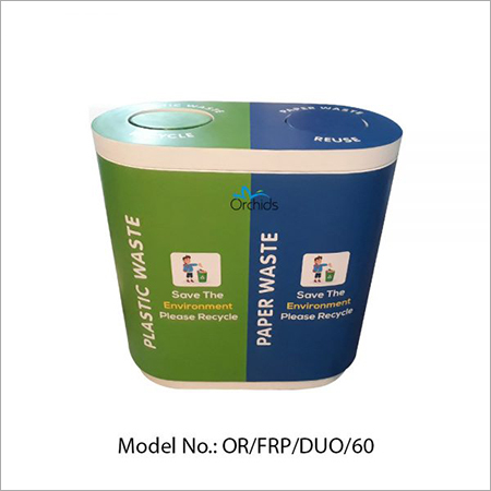 FRP Duo Dustbin