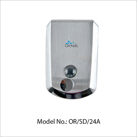 Stainless Steel Soap Dispenser - SS304, 500ml, Brushed Silver | Touchless, Automatic, Hygienic, Durable, Reliable