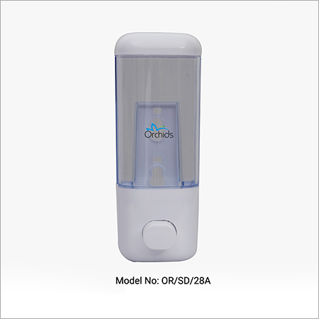 Soap Dispenser - ABS Plastic, 17x8x8cm, White | Easy Refill, Wall Mountable, Non-Clogging Pump