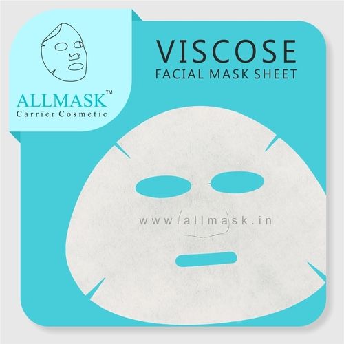 Viscose/Cellulose Facial Mask Sheet - 100% Original - ODM/OEM Customization Available