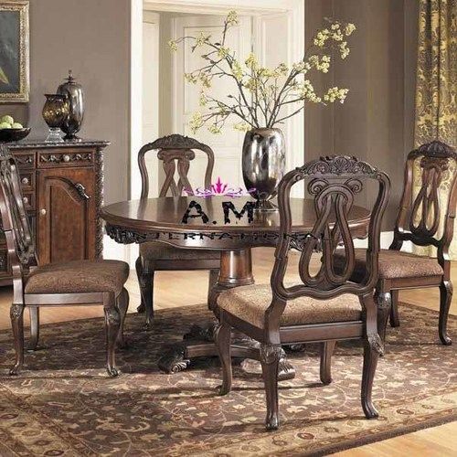 Handmade Wooden Handcrafted 4 Seater Dining Table Set