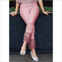 Available In Multicolour Designer Cigarette Pants