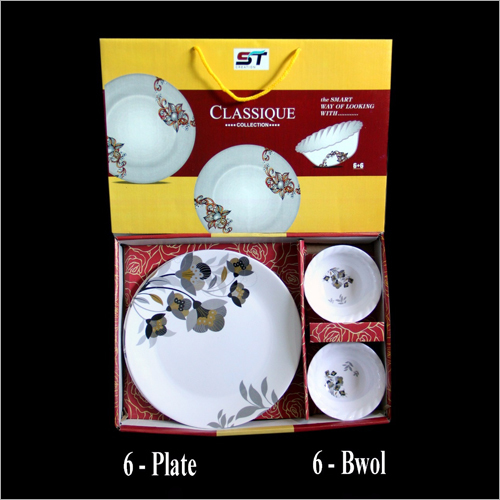 6 Plate And 6 Bowl Set