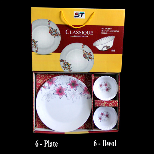 Melamine Plate And Bowl Set