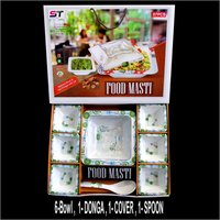 7 Pcs Melamine Pudding Set
