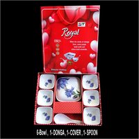 7 Pcs Melamine Pudding Set