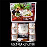 7 Pcs Melamine Pudding Set