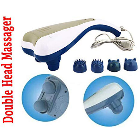 Double Head Massager - Herbal Blend Moisturizes Skin for Daily Use - Ideal for Ages 15-25 Perfect Winter Care for All Treatments & Functions