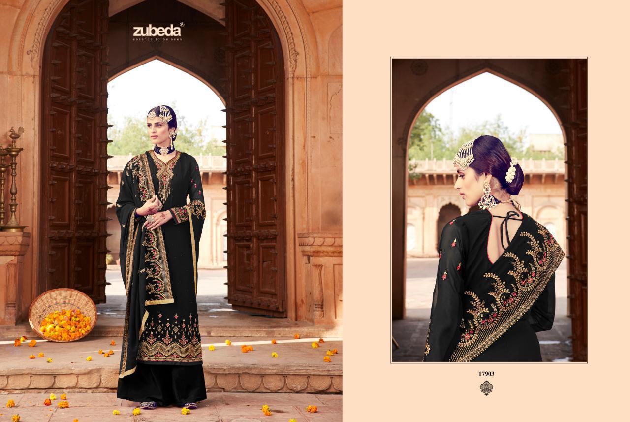 Zubeda Brand Straight Cut Salwar Suits