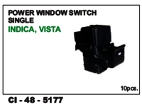 Power Window Switch Single Indica, Vista Vehicle Type: 4 Wheeler