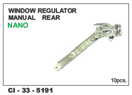 Window Regulator Manual Rear Nano LH/RH
