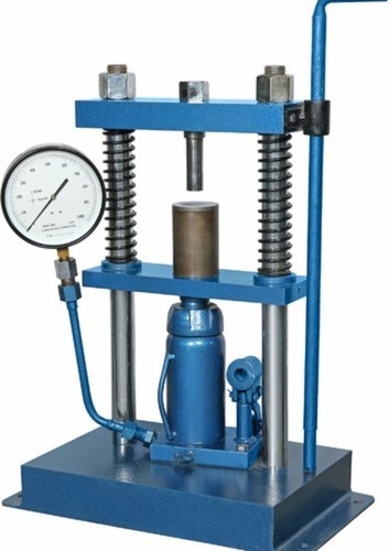 Laboratory Hydraulic Button Press By EIE INSTRUMENTS PRIVATE LIMITED
