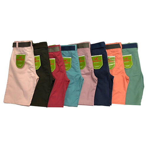 Mens Plain Multi Colour Shorts