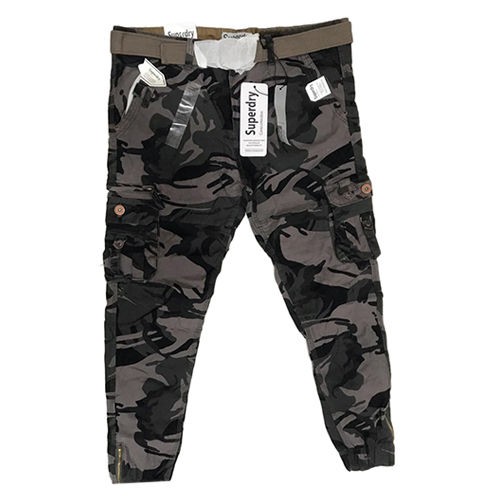 Mens Fancy Camouflage Cargo