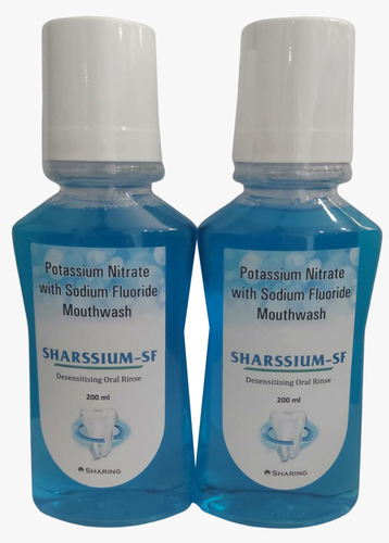 Potassium Nitrate and Sodium Fluoride Mouthwash
