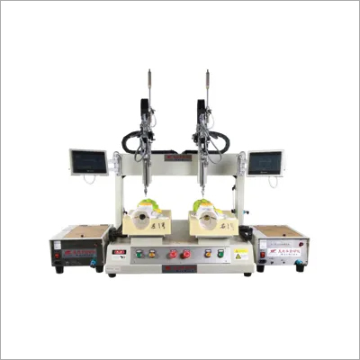 Automatic Double Head Double Platform Servo Lock Screw Machine