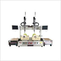Double Head Double Platform Servo Lock Screw Machine