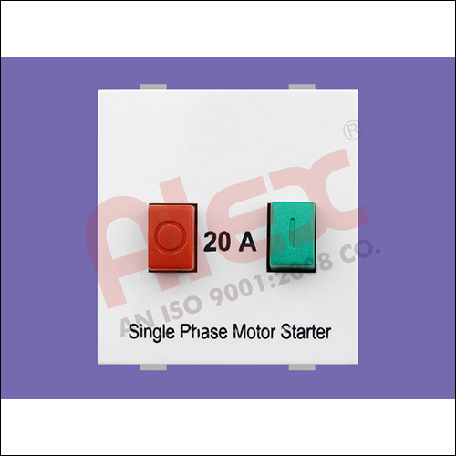20A Single Phase Motor Starter Switch Application: Commercial