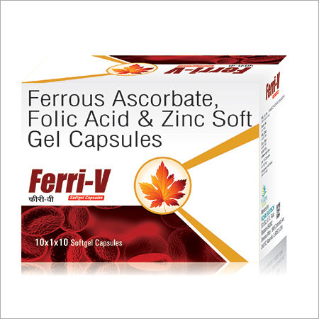 Ferri-V Softgel Capsules Ingredients: Epa 90Mg & Dha 60 Mg