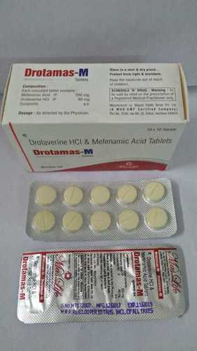Drotaverine Hcl & Mofenamic Acid Tablets Normal