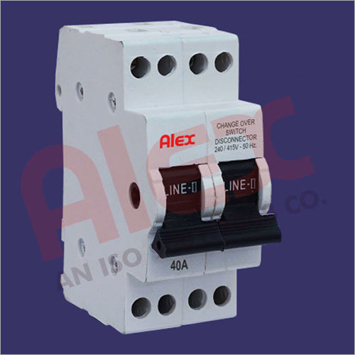 Dp 40 Amps Change Over Switch Application: Used In Electrical Equipments