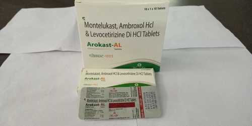 Montelukast, Ambroxol HCl & Levocetirizine Di HCl Tablets
