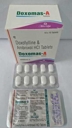 Doxofylline and Ambroxol HCl Tablets