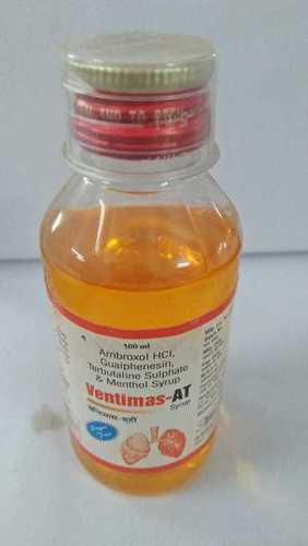 Ambroxol HCI Gualphenasin Turbutaline Sulphate and Menthol Syrup