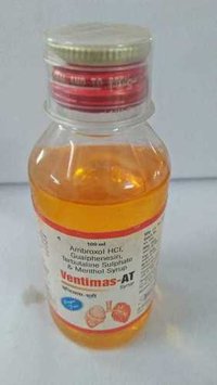 Ambroxol HCL Gualphenasin Turbutaline Sulphate and Menthol Syrup