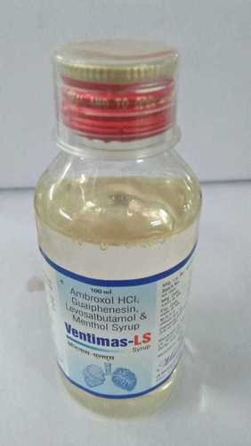 Ambroxol HCl, Guaiphenesi, Levosalbutamol & Menthol Syrup
