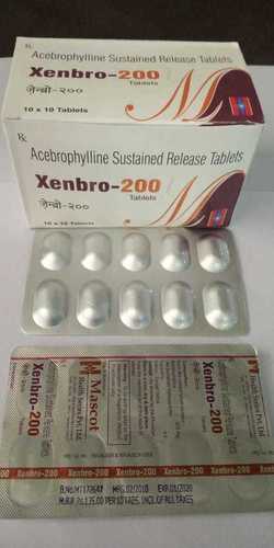 Acebrophylline Sustained Release Tablets