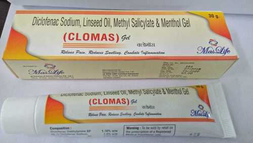 Diclofenac Solium Methyl Salicylate and Menthol Gel