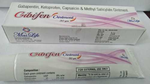 Gabapentin, Ketoprofen, Capsaicin & Methyl Salicylate Ointment