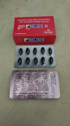 RELISH softgel capsule